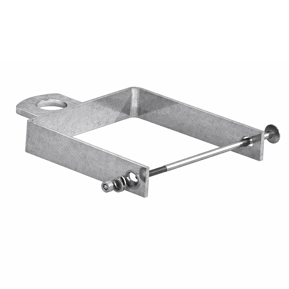 SQUARE POST GATE HANGER FOR METAL GATES